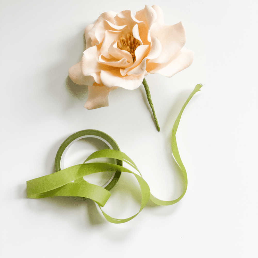 Green Floral Tape | Sugar Flowers by Kelsie Cakes