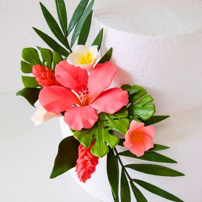 Tropical Pink Hibiscus - Image 2
