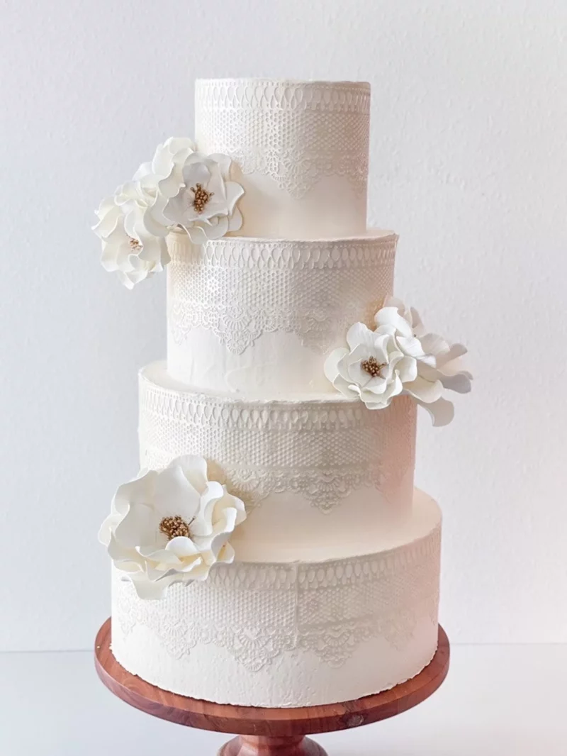 Ultimate Wedding Cake Bundle Sugar Flowers by Kelsie Cakes