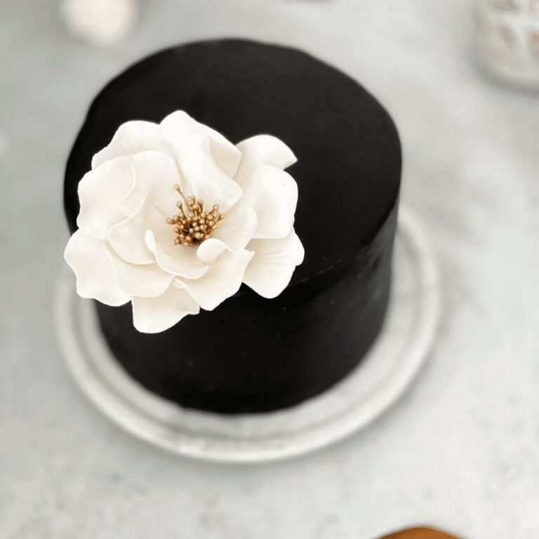 White vs. Ivory Gumpaste Flowers