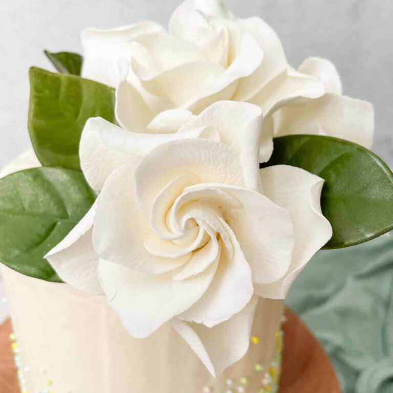 Modern Magnolia - Blush Sugar Flowers by Kelsie Cakes