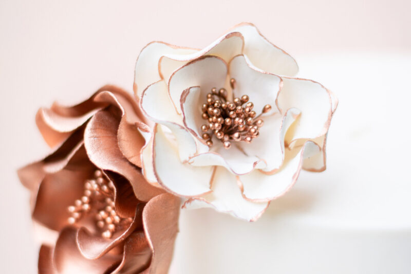 Rose Gold Open Roses Bundle - Image 3