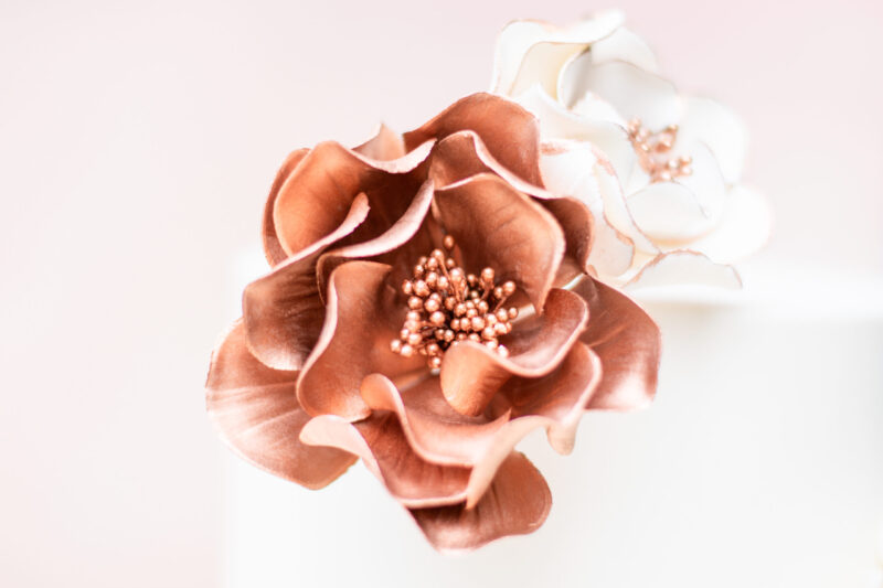 Rose Gold Open Roses Bundle - Image 4