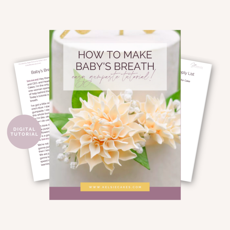 how to make baby's breath tutorial mockup