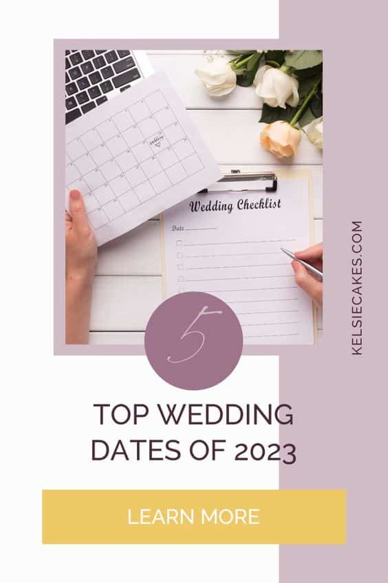 2023's top wedding dates according to The Knot