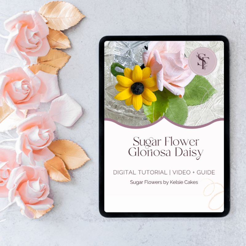 COMING SOON - Tutorial: Gloriosa Daisies Sugar Flowers by Kelsie Cakes