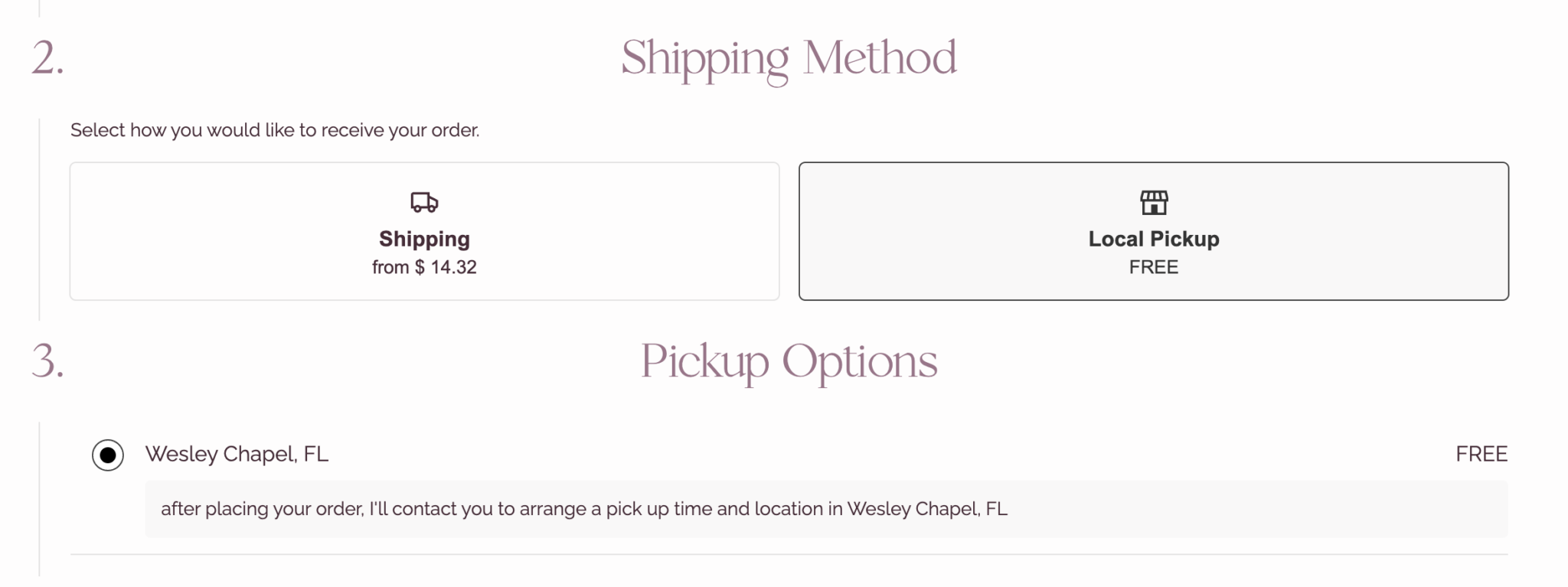 How do I know which Shipping Option is best? Sugar Flowers by Kelsie Cakes