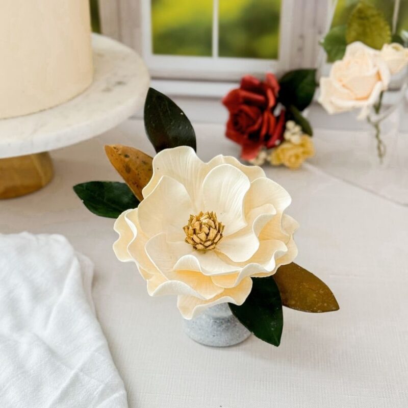 Modern Magnolia – Ivory - Image 2