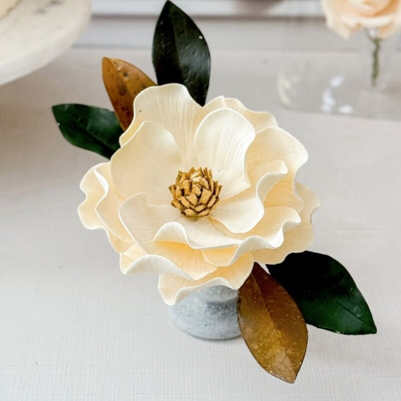 Modern Magnolia – Ivory - Image 3