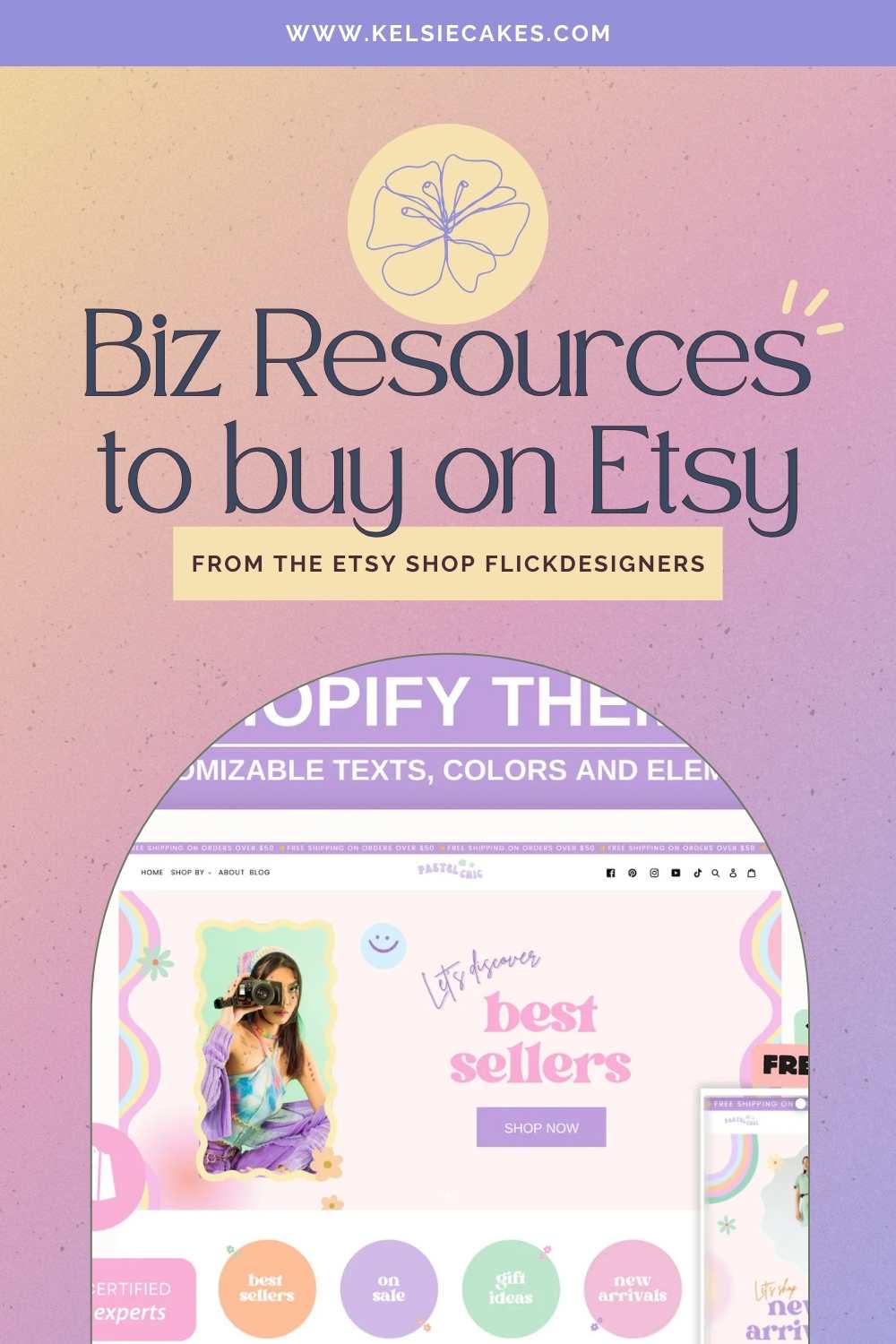 Shopify Pastel Theme Template